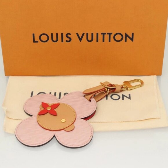 LOUIS VUITTON Epi Bijoux Sac Tag Vivienne Bag Charm Pink - Picture 11 of 11